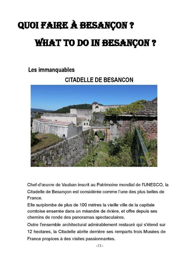 Le Coquet Chez Maguy Maison De Ville Avec Jardin Besançon Eksteriør bilde
